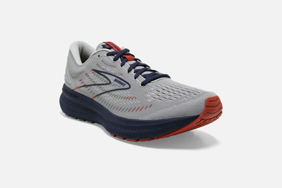 Brooks Glycerin 19 Road Löparskor Herr - Grå/Svarta - 2301-JDITG